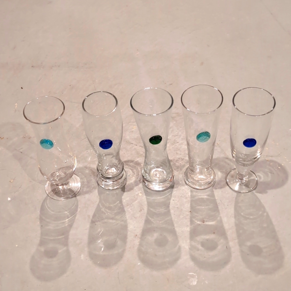 Set of 5 Beer Sample Glasses Anthropologie
